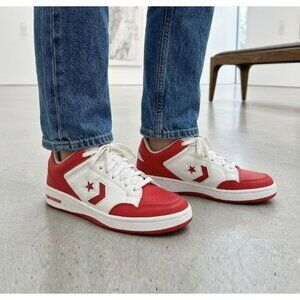 Converse Weapon Low Red White 10.5 Women Shoes Bird Magic Erving Sneaker A10598C